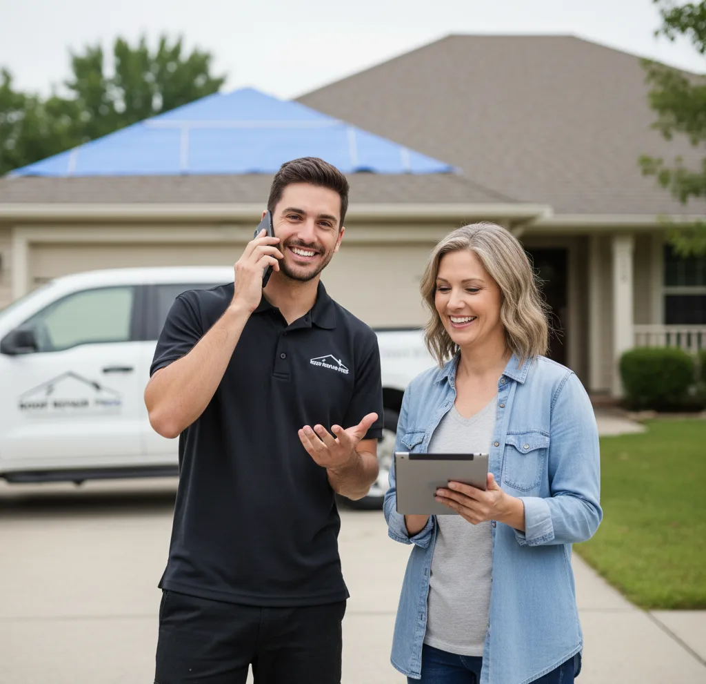Modern Solutions Roof Repair customer support in Holly Springs